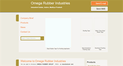 Desktop Screenshot of omegarubber.com
